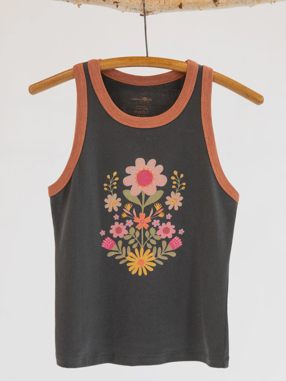 Folk Flower Tank