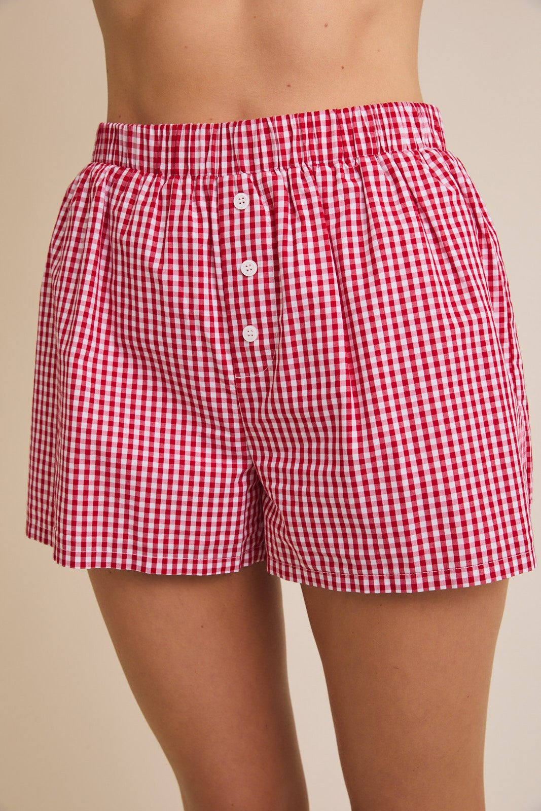 Gingham Boxer Shorts