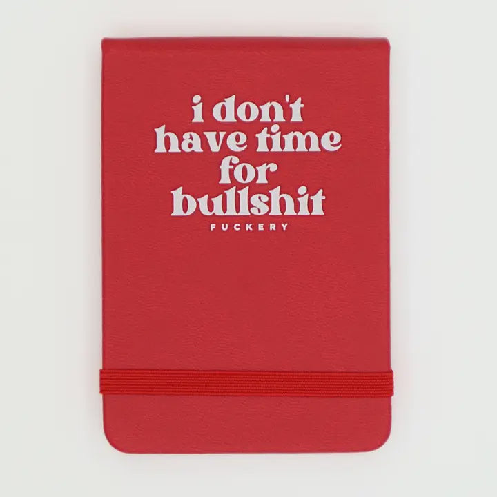 No Time For BS Pocket Journal