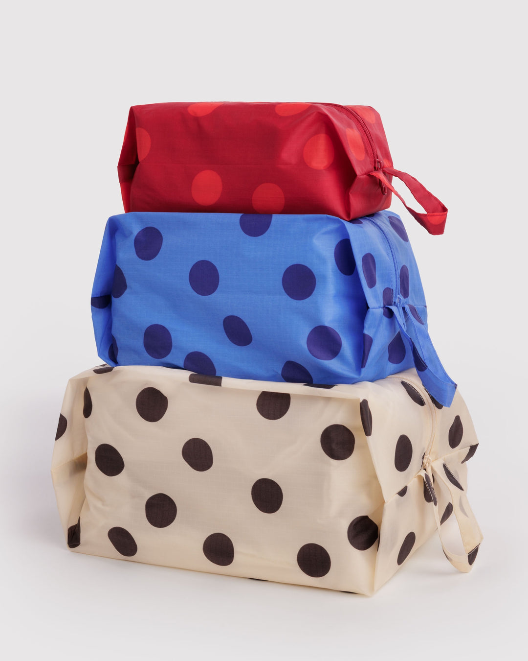 Polka Dot Mix 3D Zip Set