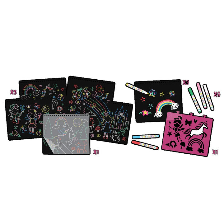 Rainbow Fairy Chalkboard Sketchbook