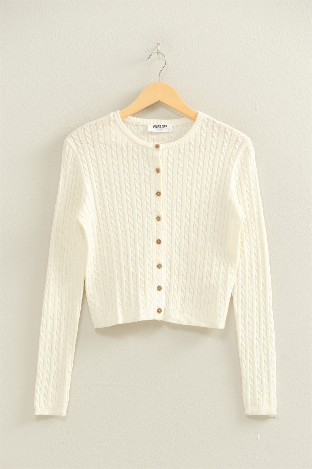 Wrenley Cable Knit Cardi