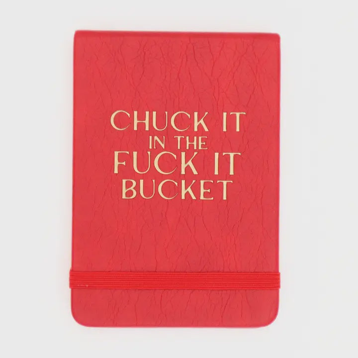 Chuck It Pocket Journal