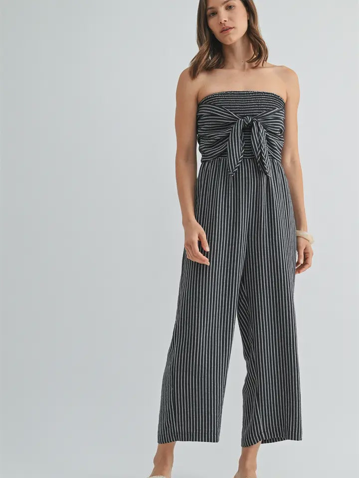 Striped Shiloh Jumpsuit