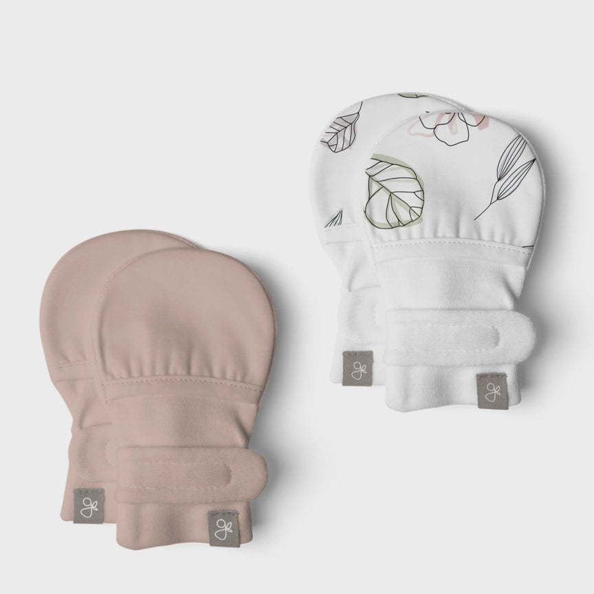 Set of 2 Mitts Floral