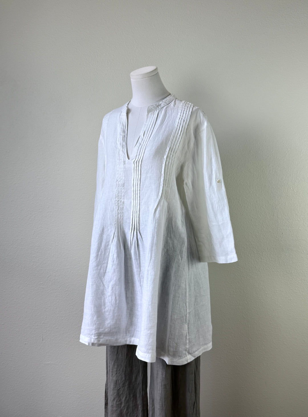 Bianca Linen Tunic