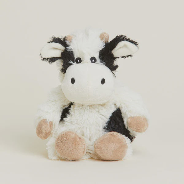 Blk &amp; Wht Cow Junior Warmies