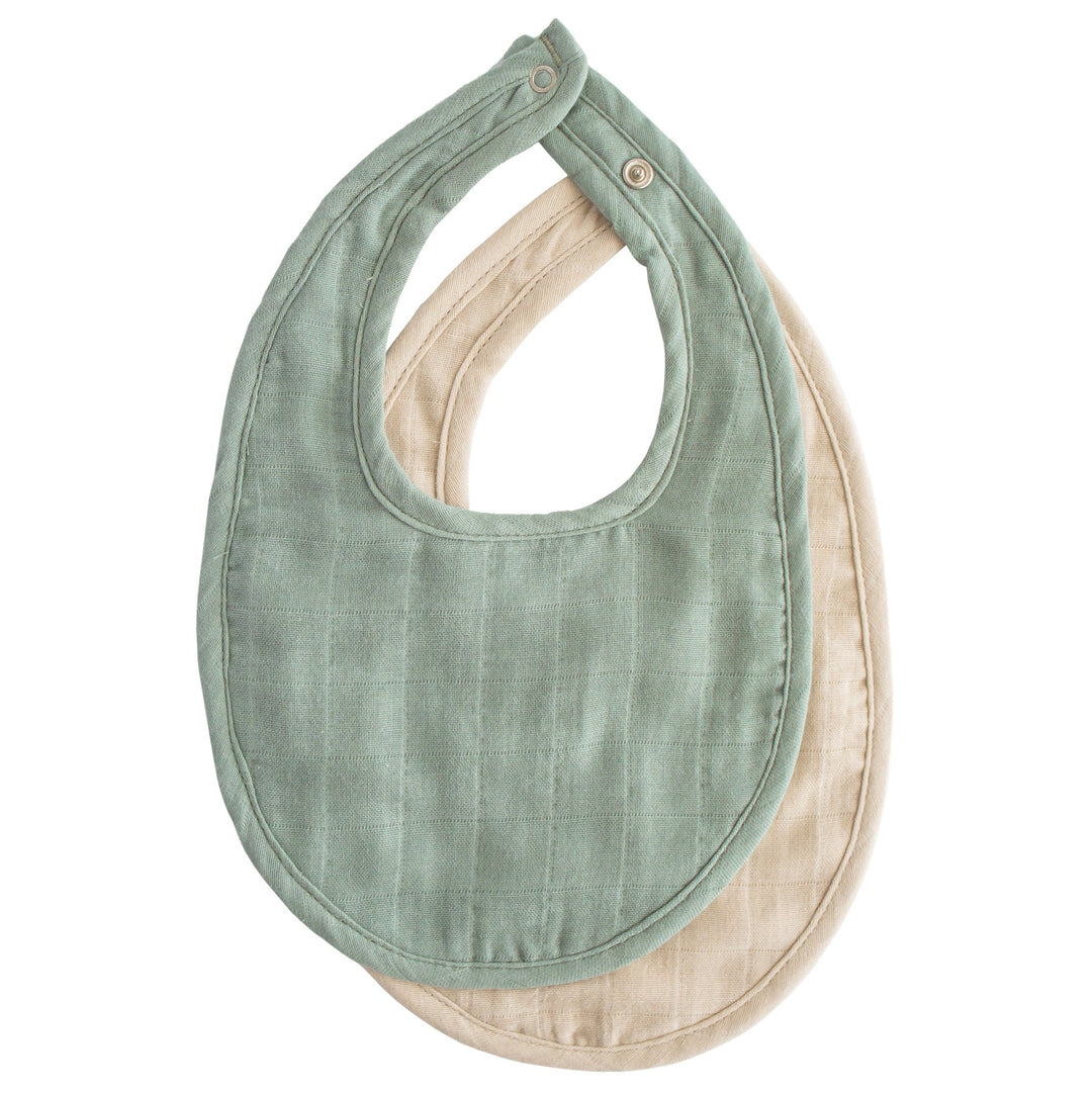 Roman/Fog Muslin Bib Set