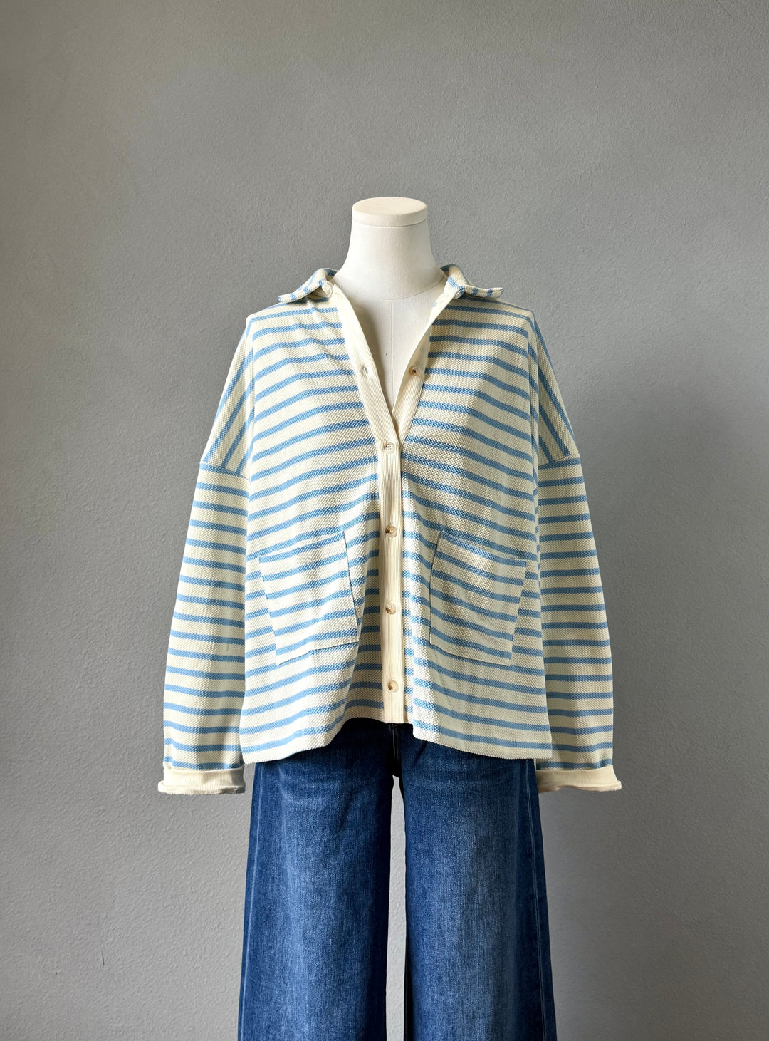 Emmy Striped Button Up