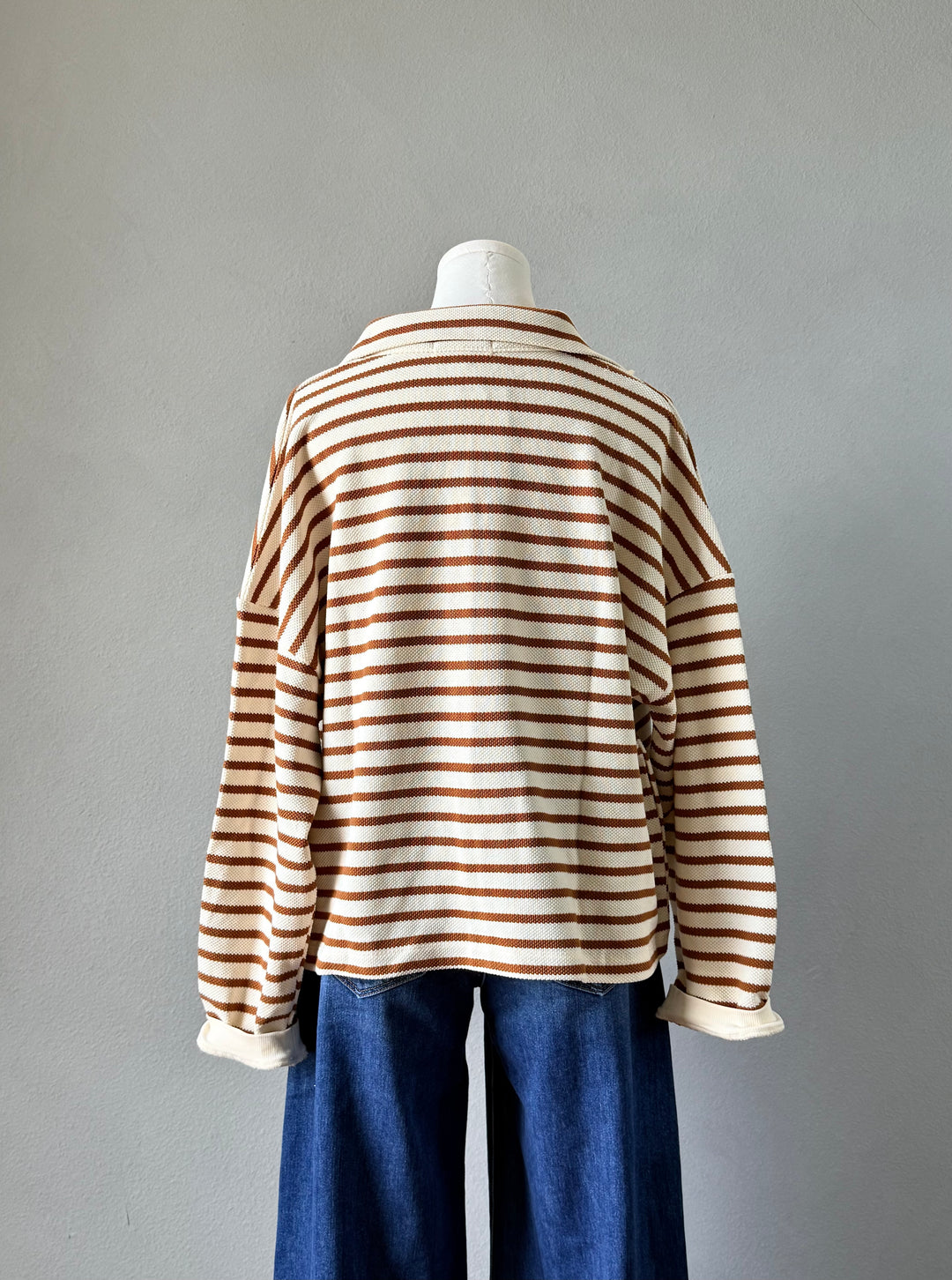 Emmy Striped Button Up