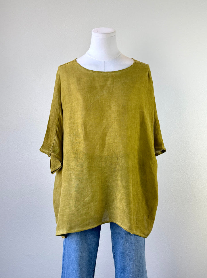 Everly Linen Blouse