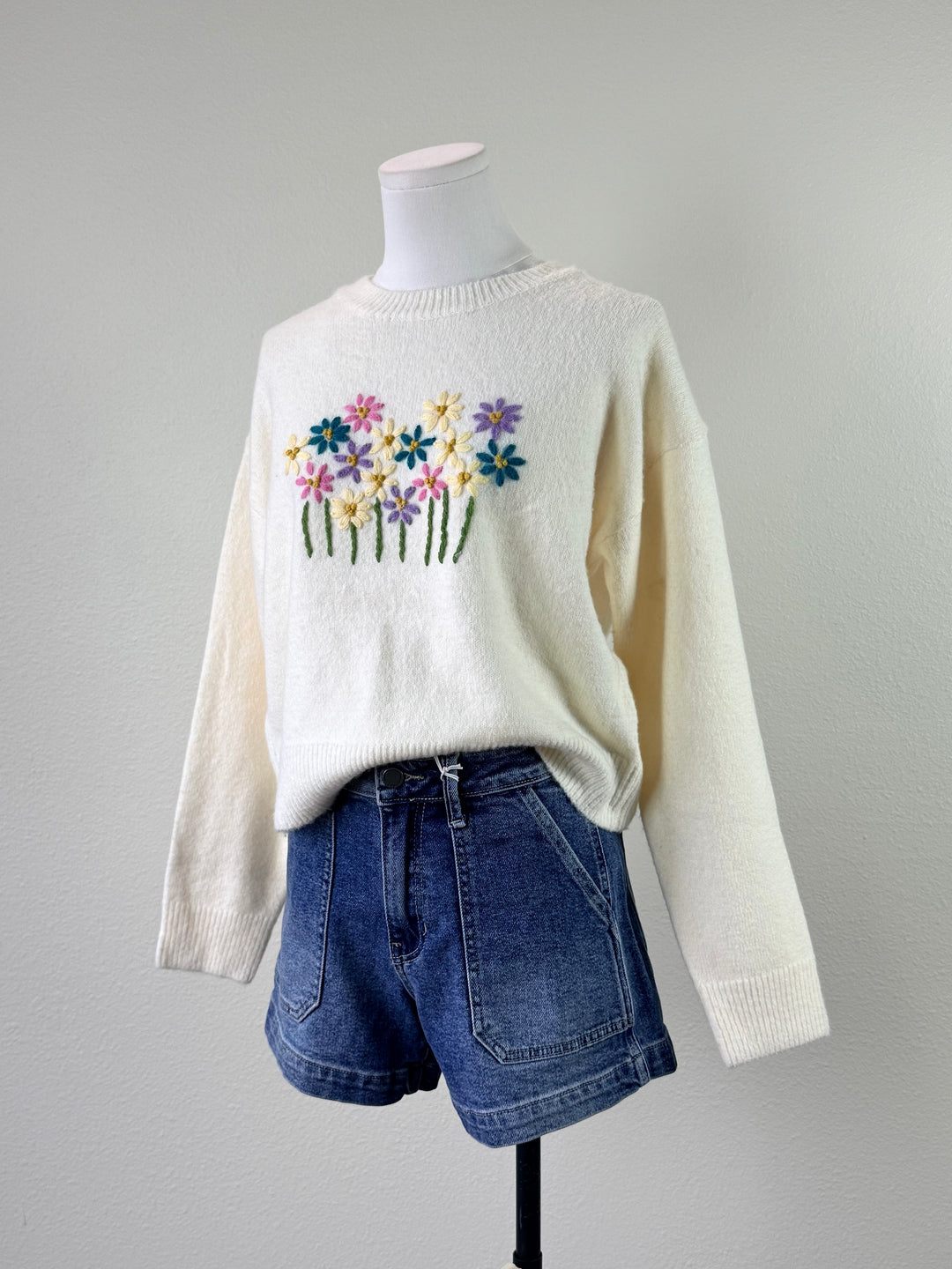 Flowers Sweater