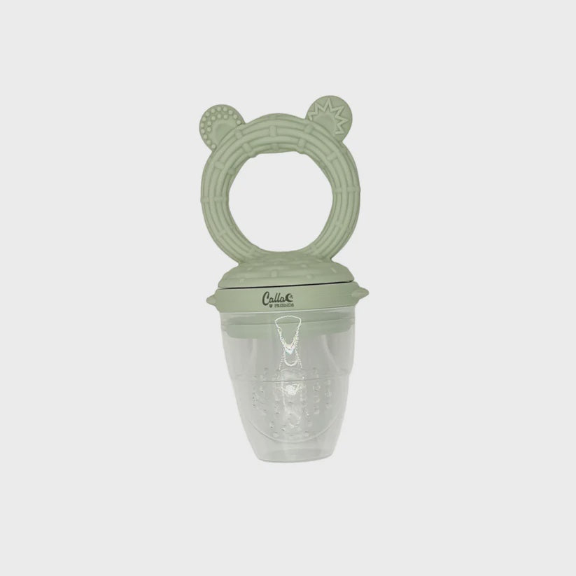 Light Sage Nibbler Bear Feeder