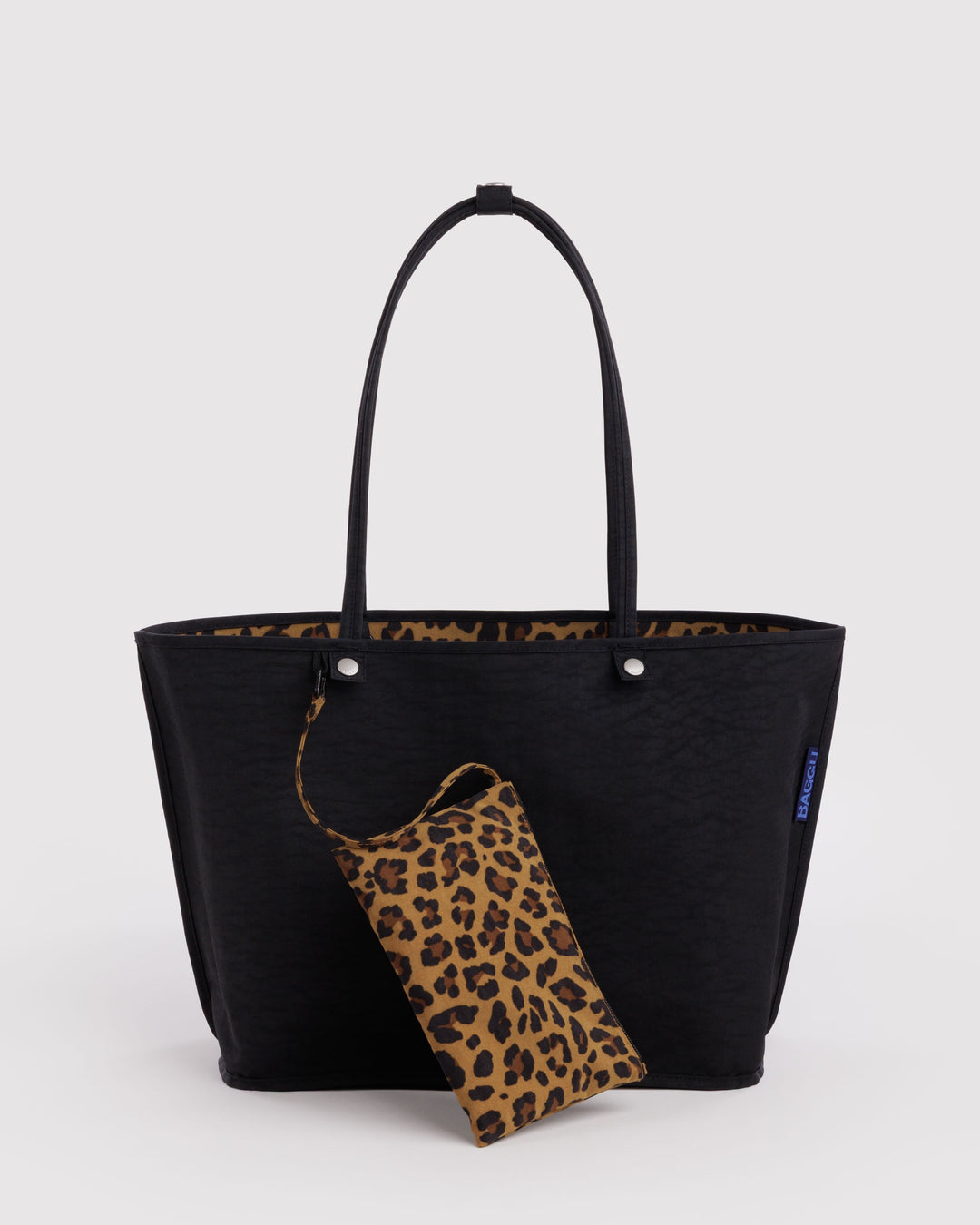 Leopard Mix Lg Reversible Tote