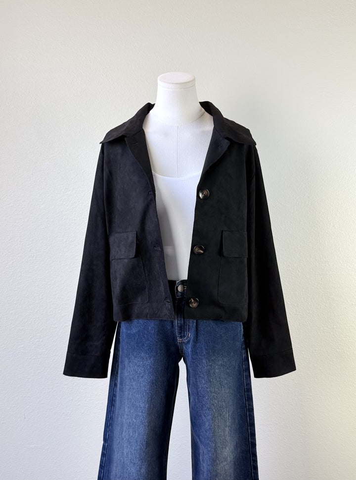 Lisa Suede Jacket