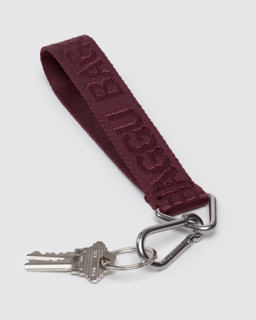 Logo Keychain Mahogany
