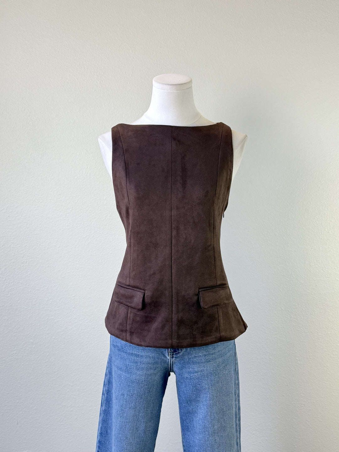Madeline Suede top