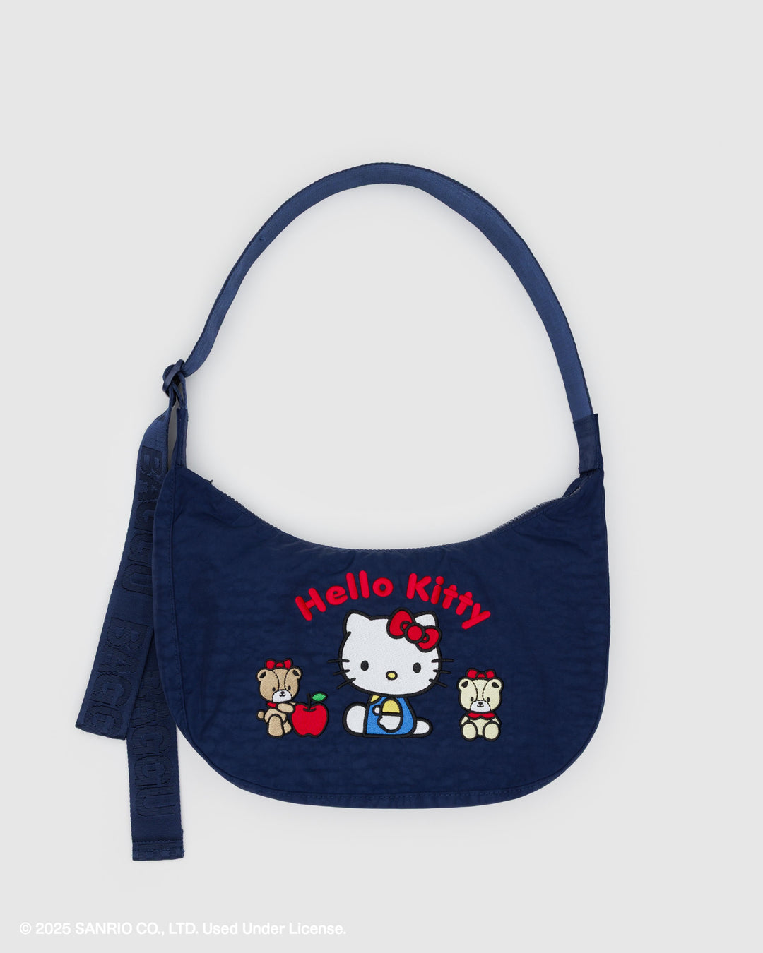 Embroidered Hello Kitty & Teddy Md Crescent