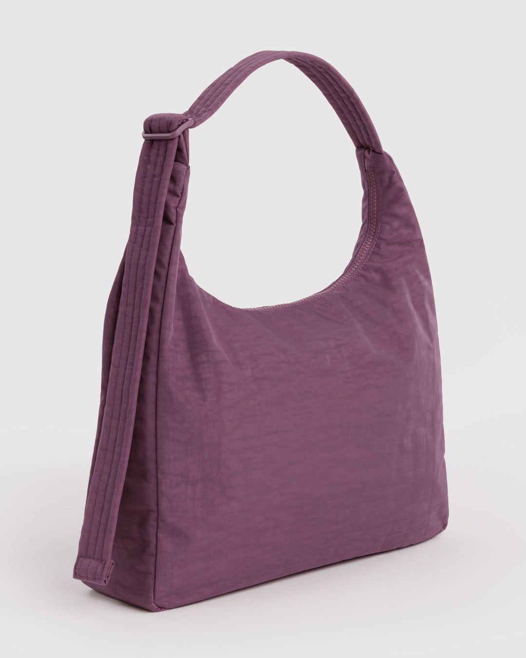 Wild Plum Nylon Shoulder Bag