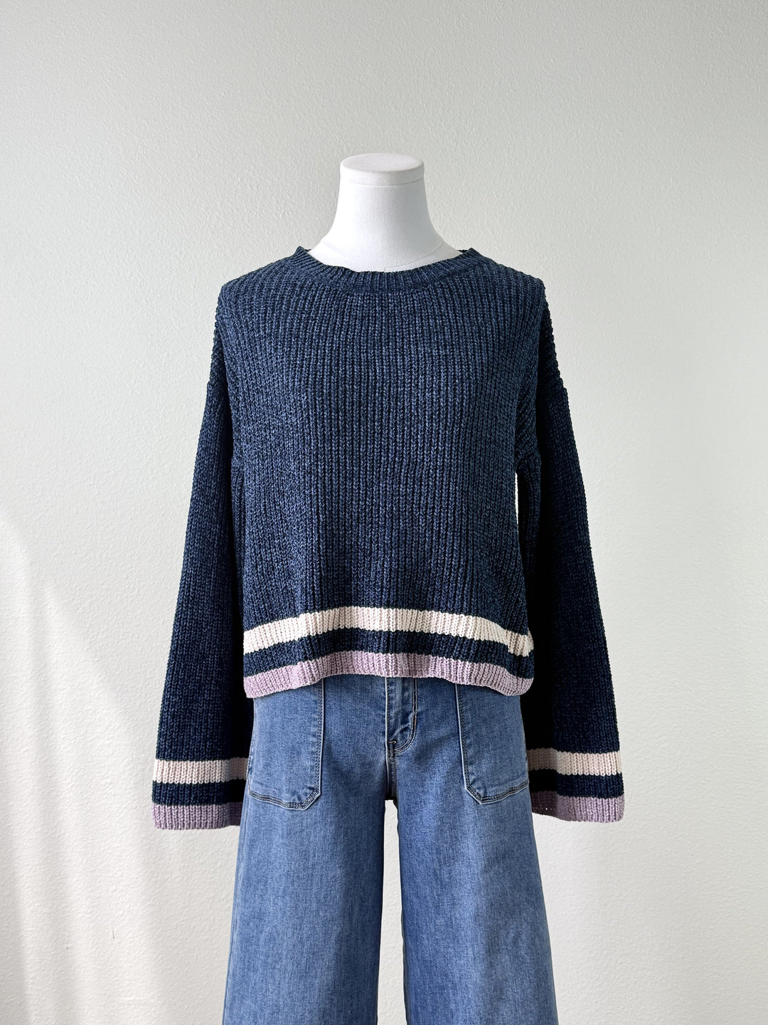 Olandria Crop Sweater