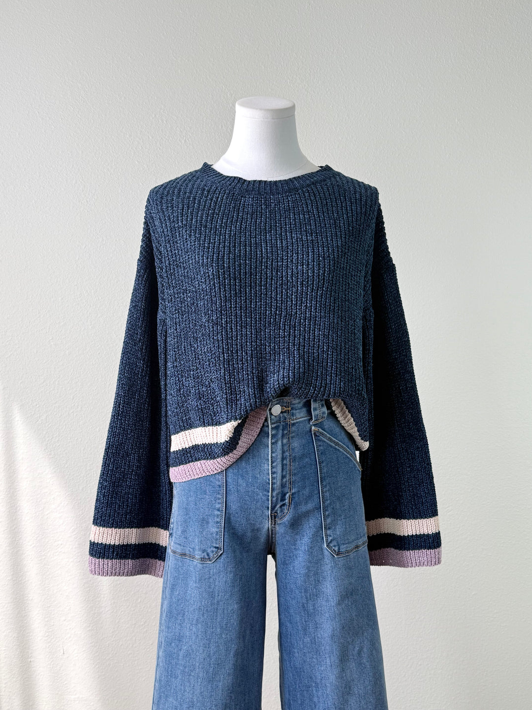 Olandria Crop Sweater