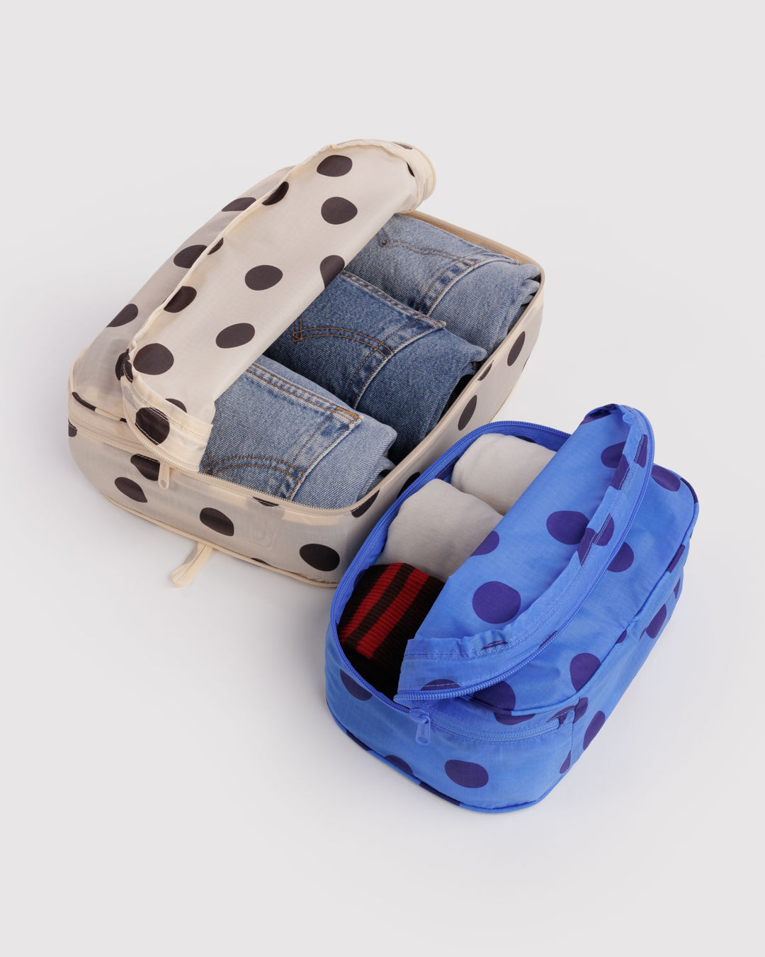 Polka Dot Packing Cubes