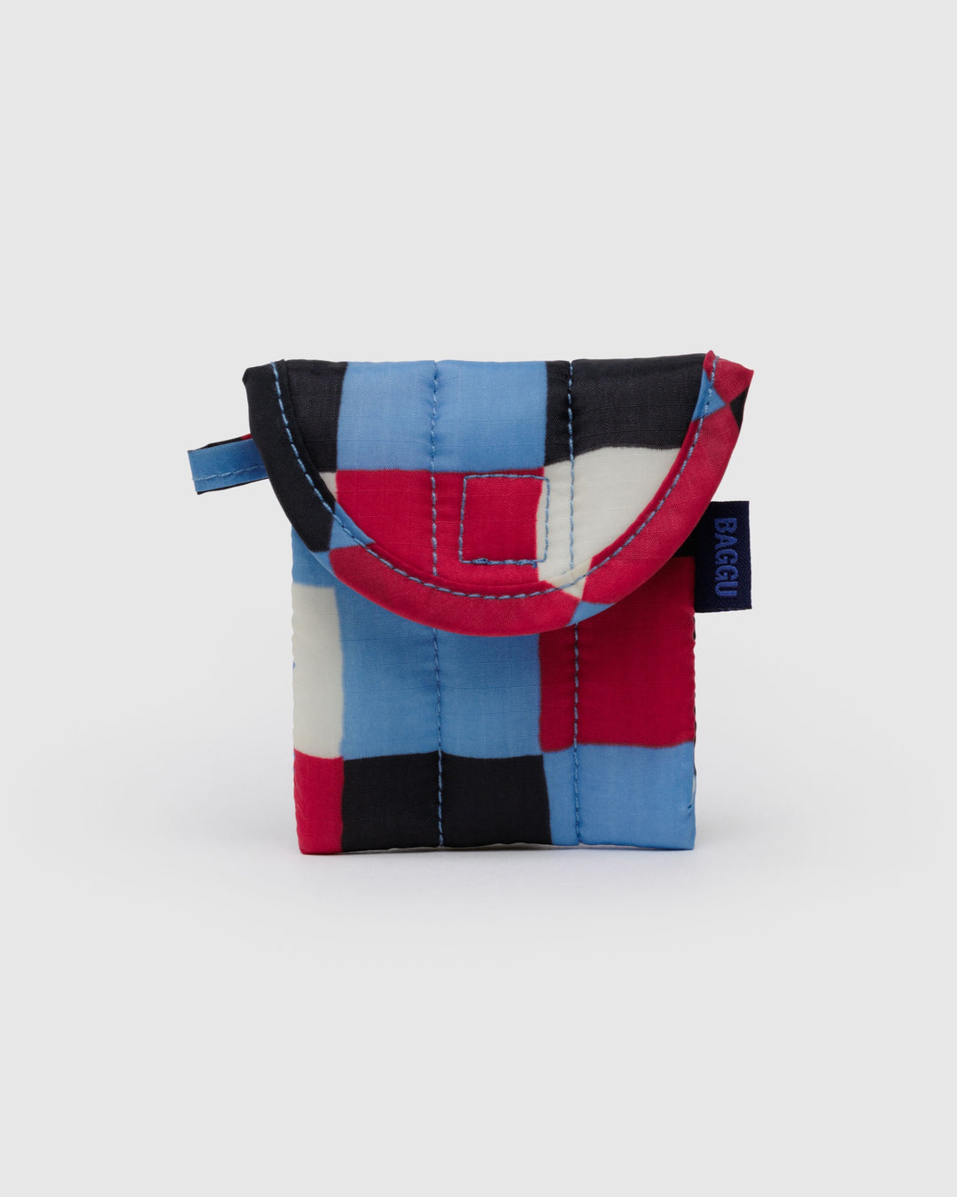 Painted Check Ear Bud Case