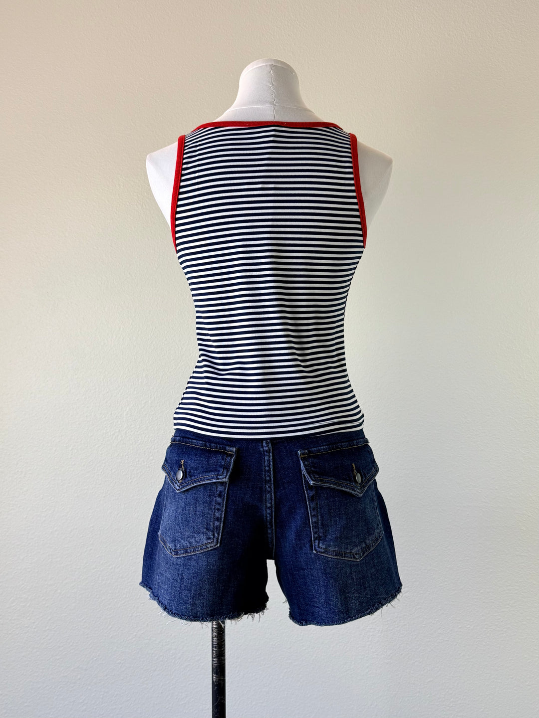 Sailboat Striped Tank