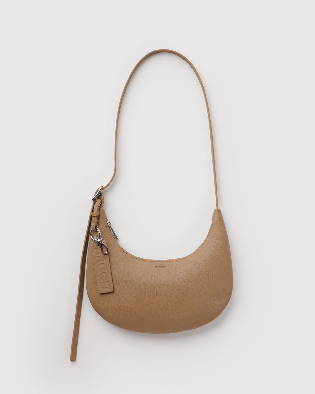 Dune Small Leather Flat Crescent