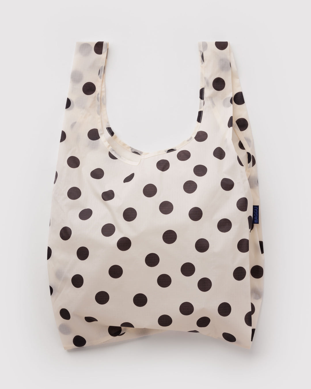 Cream &amp; Blk Polka Dot Standard