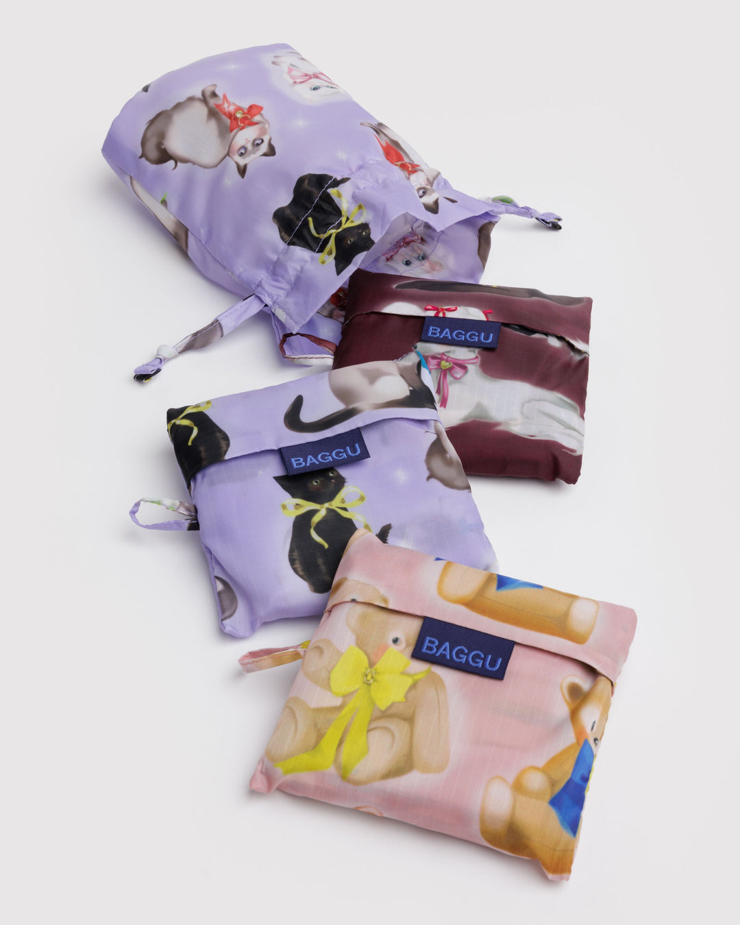 Fancy Animals Set of 3 Standard Bags