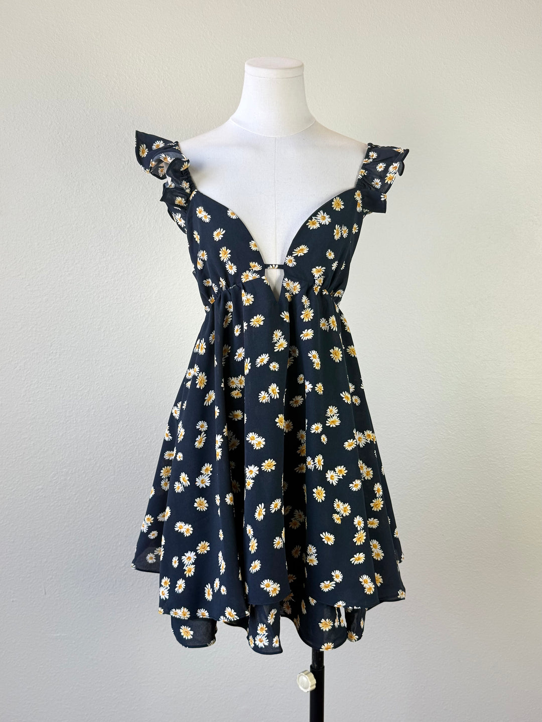 Sunflower Ruffle Dress