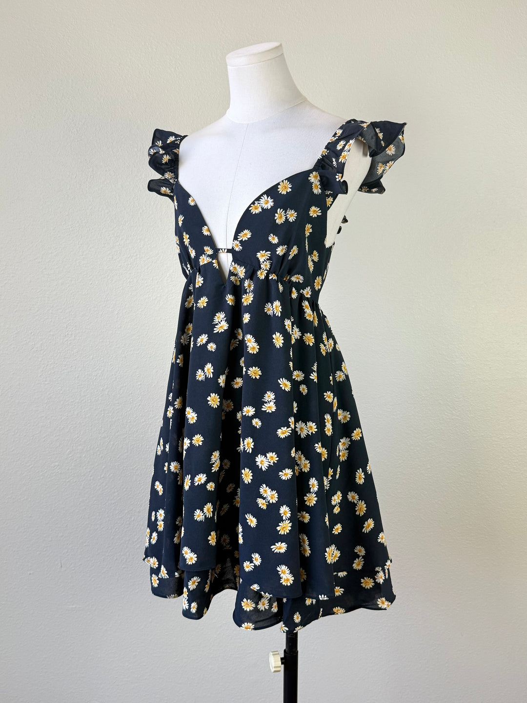 Sunflower Ruffle Dress