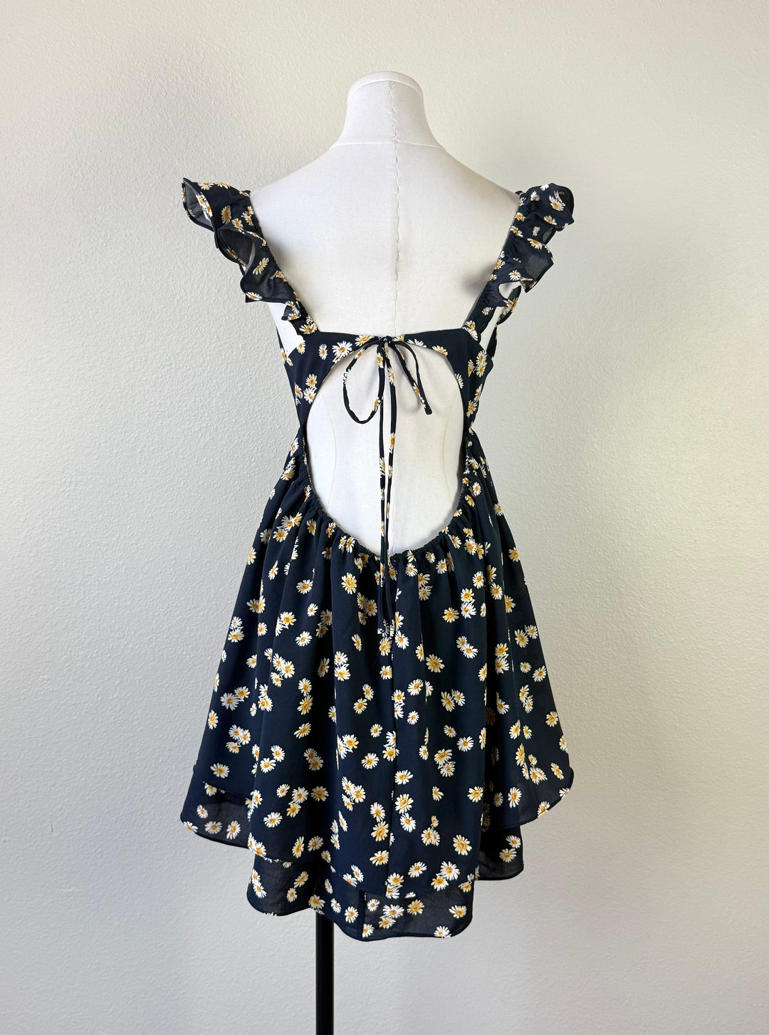 Sunflower Ruffle Dress
