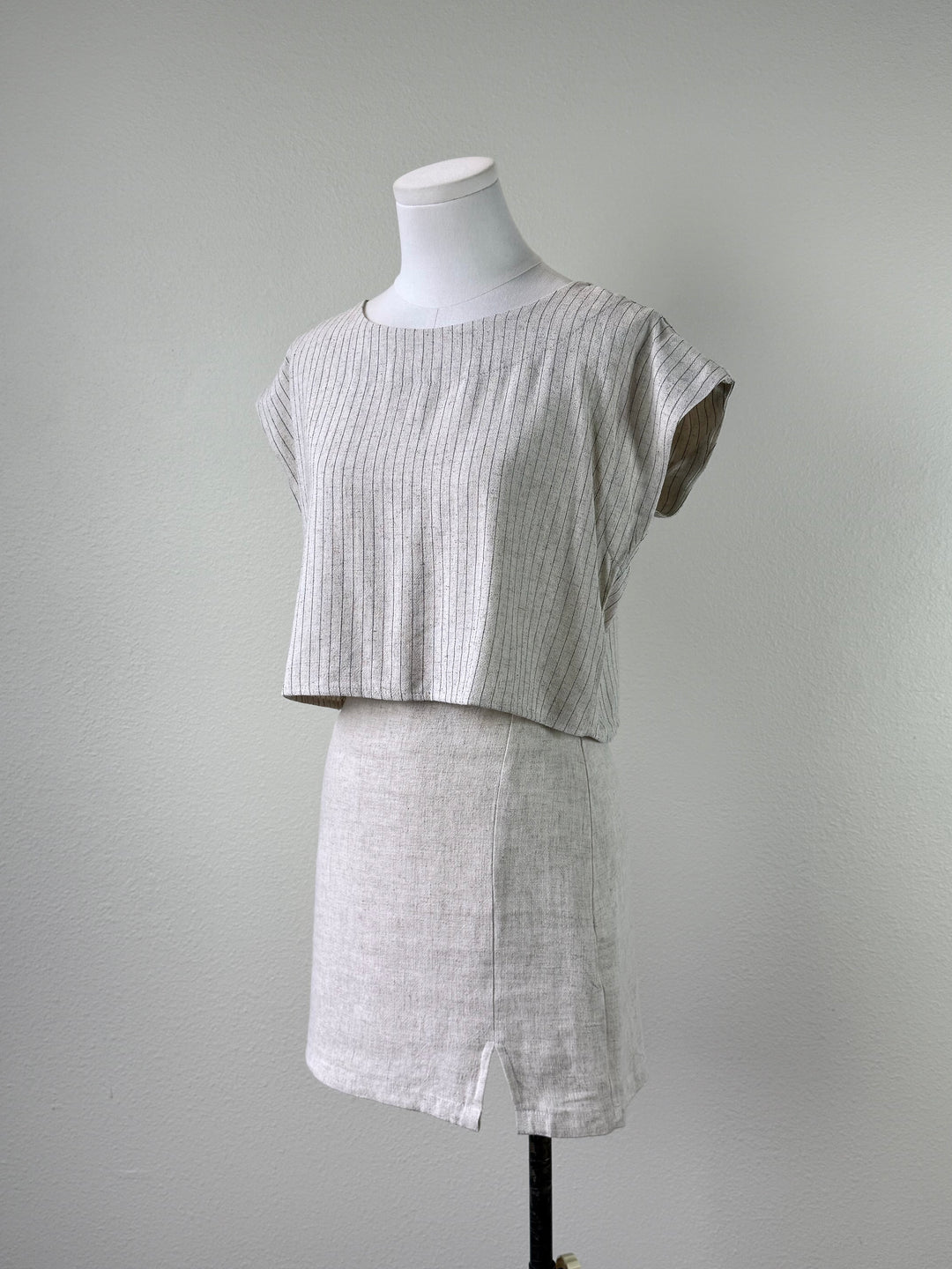 Teresa Pinstripe Top