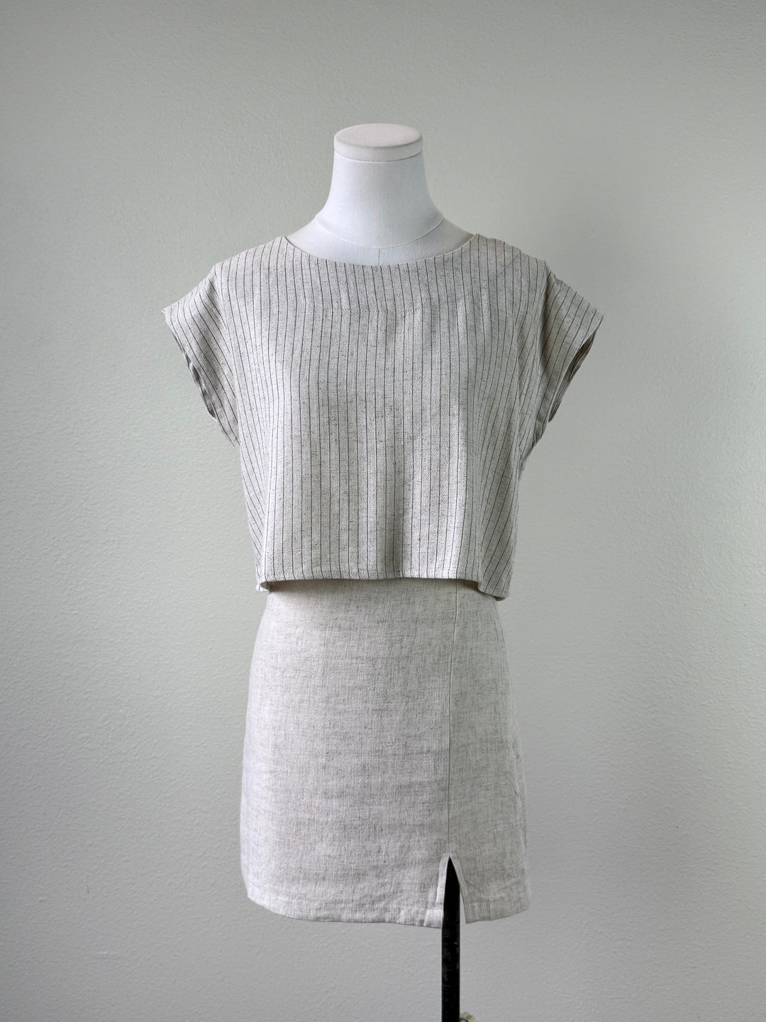 Teresa Pinstripe Top