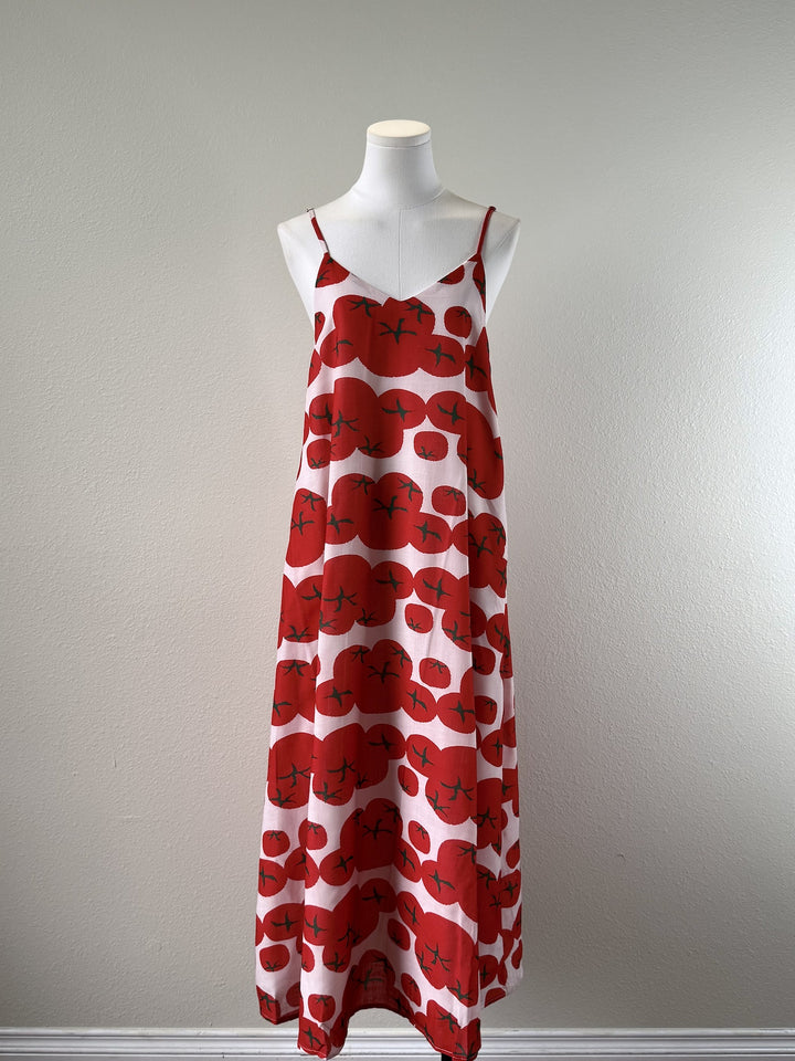 Tomato Maxi Dress