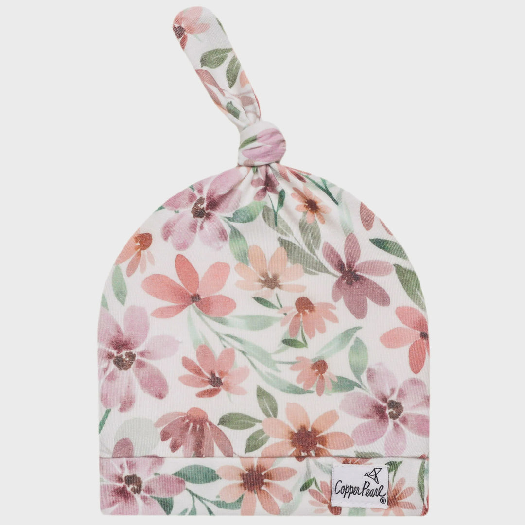 Natalie Top Knot Hat