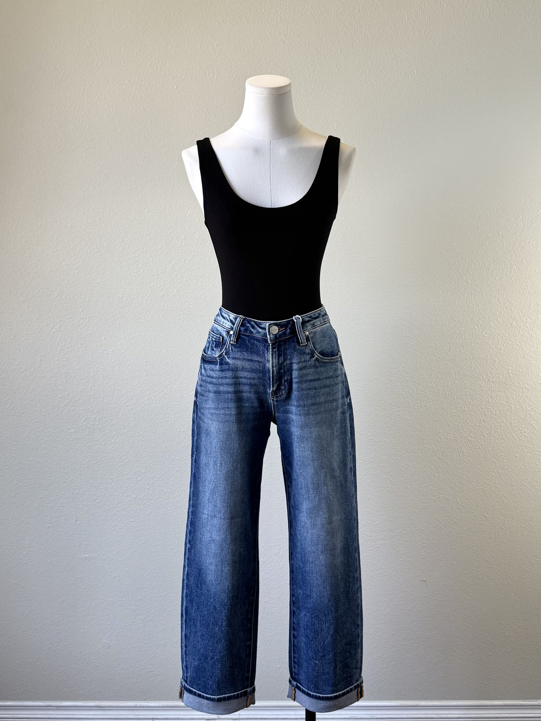 Zoe Boyfriend Cuffed Jean