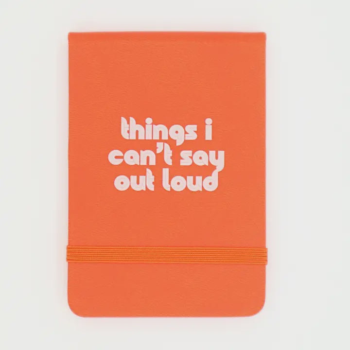 Things I Can't Say Pocket Journal