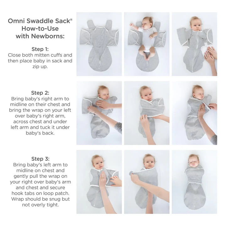 Tiny Lambs Omni Swaddle Sack