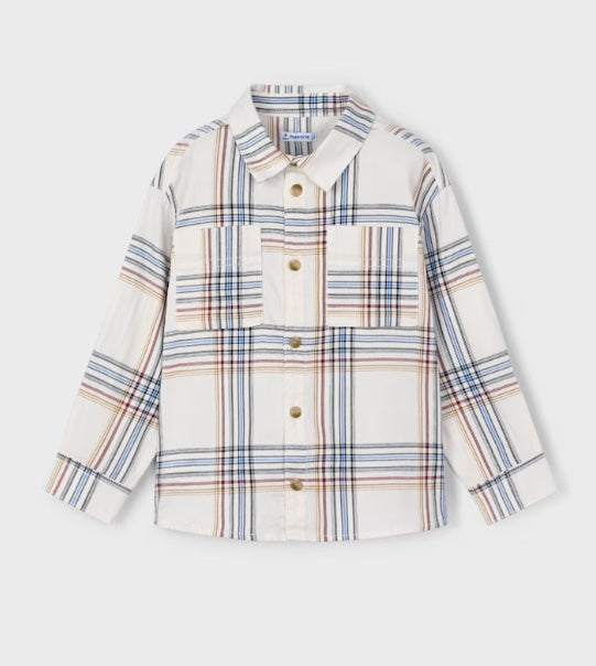 Thin Plaid Button Up