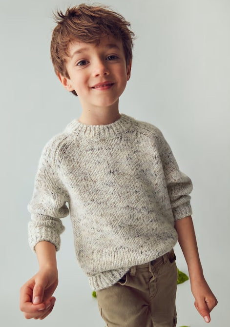 Oatmeal Boys Sweater