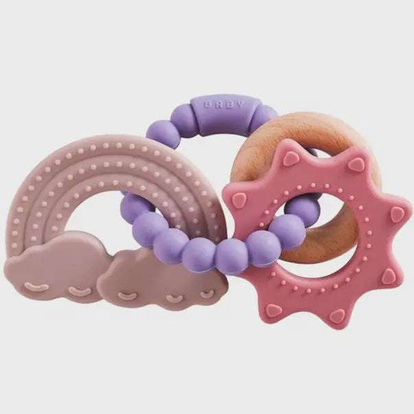 Lavender Catalina Rattle Teether