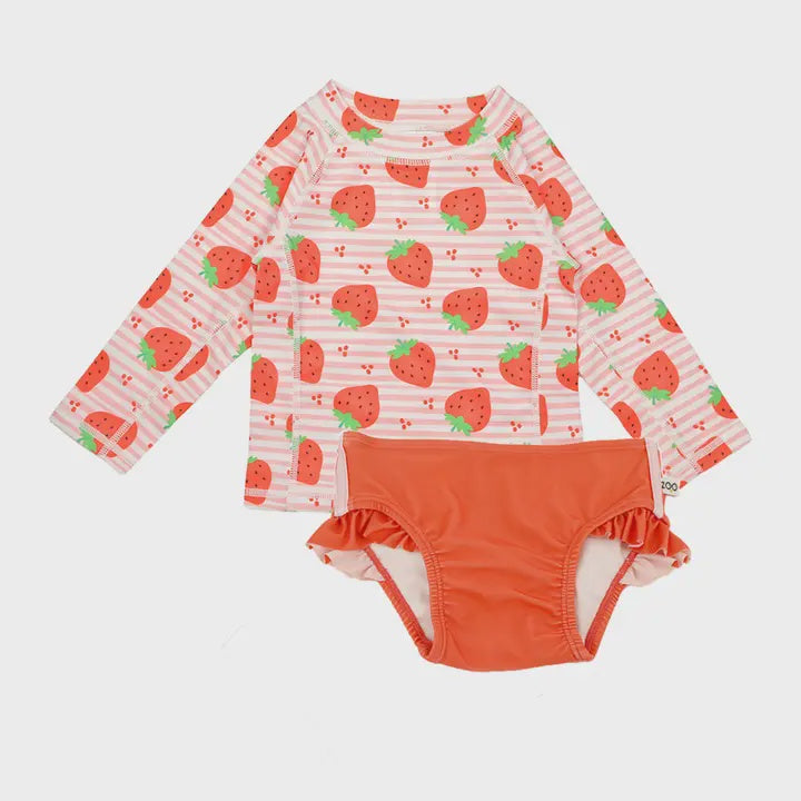 Strawberry Rashguard Set