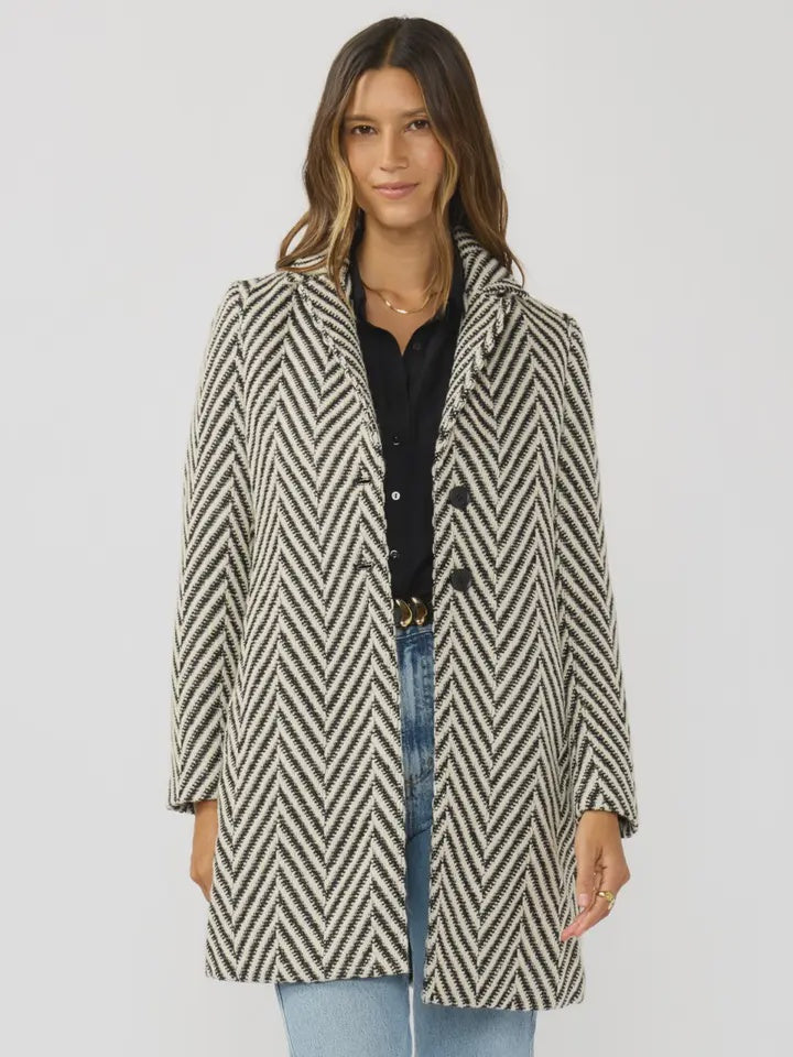 Chevron Coat