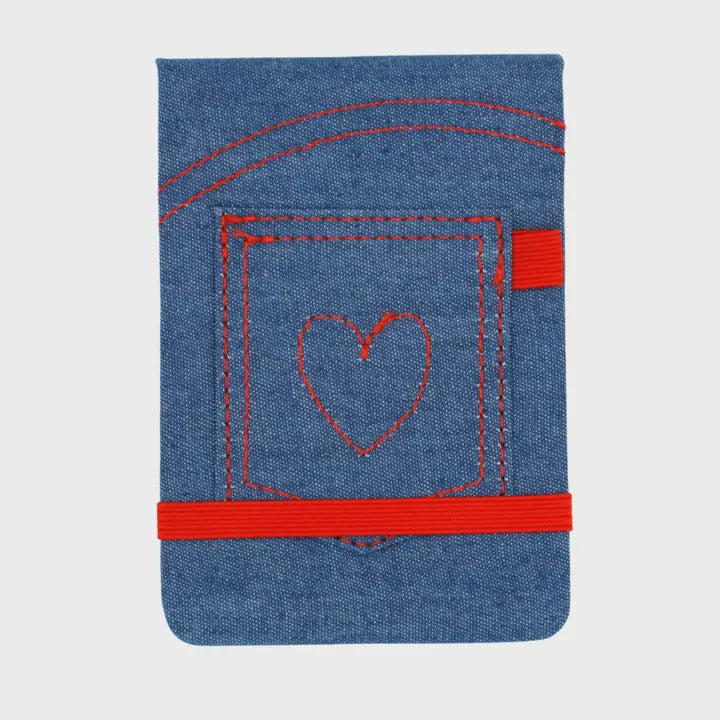 Denim Pocket Journal