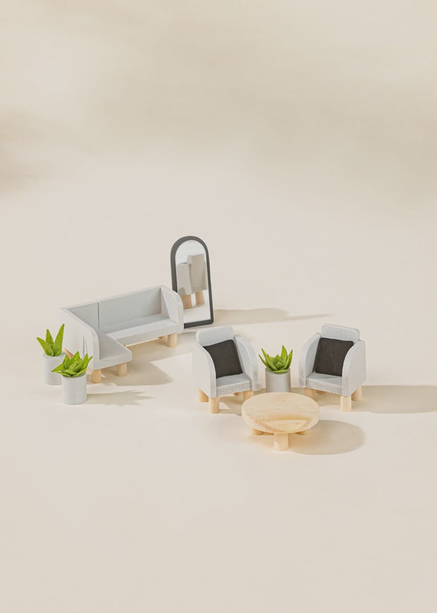 Wooden Dollhouse Furniture