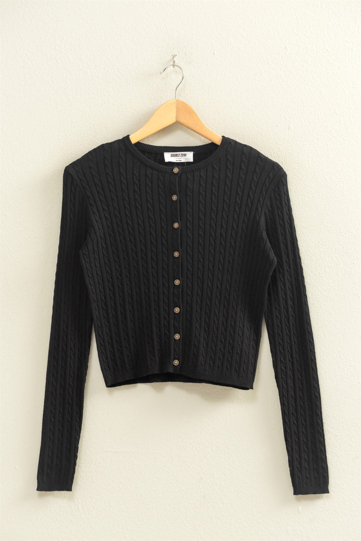 Wrenley Cable Knit Cardi