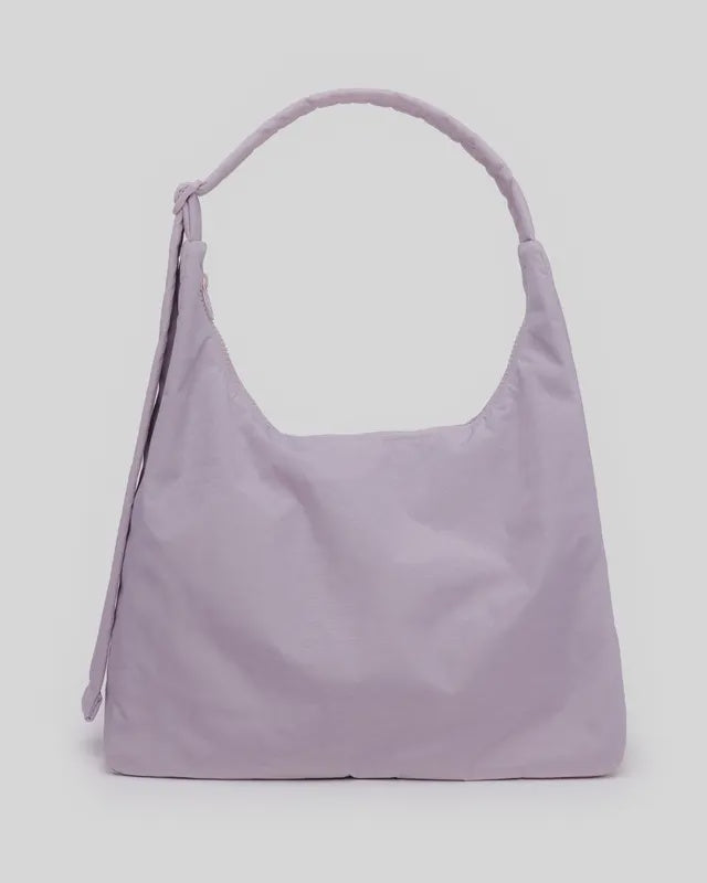Dusty Pink Nylon Shoulder Bag